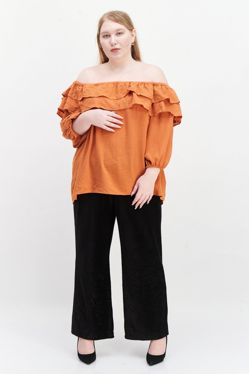 Women Plus Size Off Shoulder 3