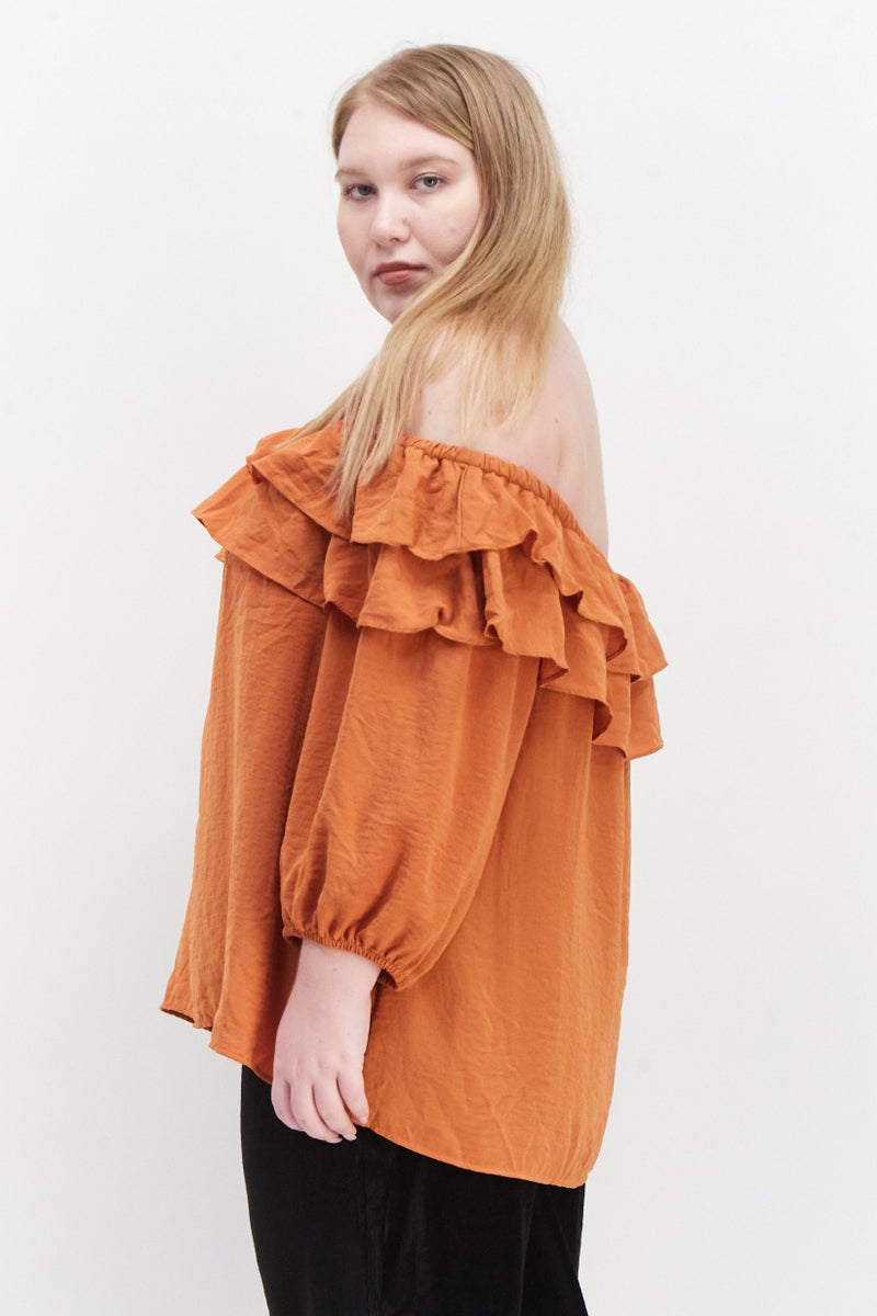 Women Plus Size Off Shoulder 3
