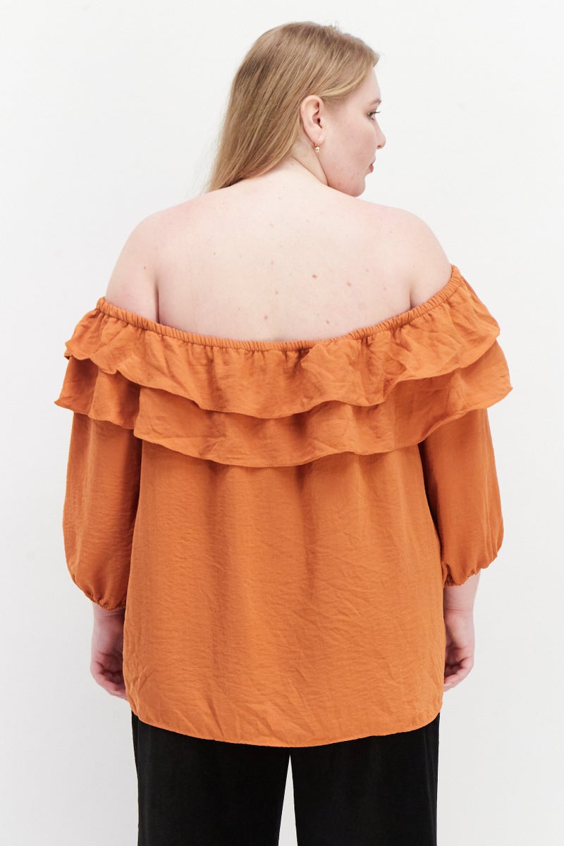 Women Plus Size Off Shoulder 3