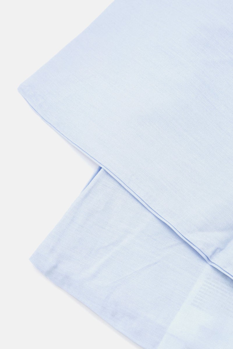 Percale Duvet Set 135 x 200 cm, Light Blue