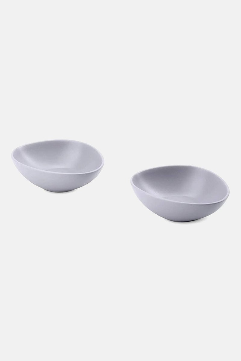 2 Pcs Set Of Bowls, Grey