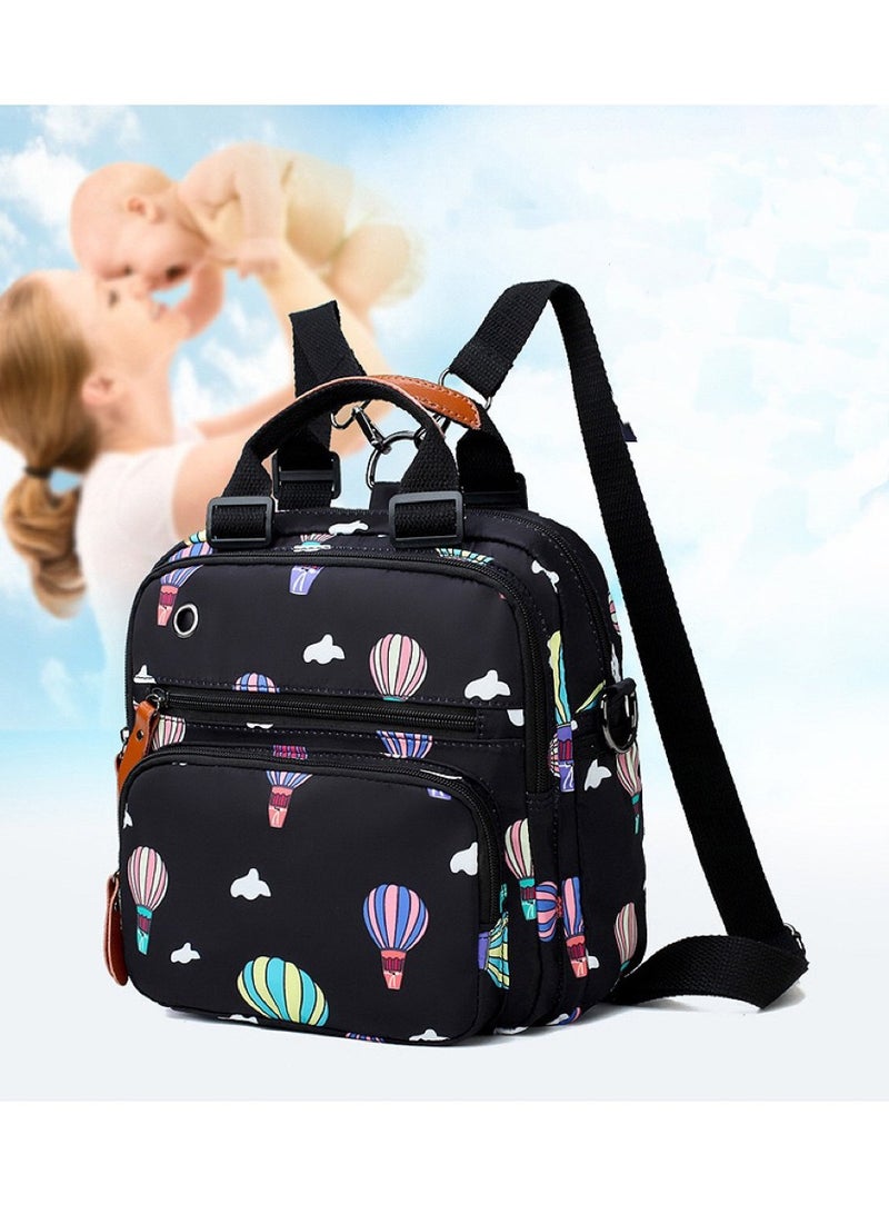 Diaper Bag Backpack with Changing Pad - Multi-Function Large Capacity Baby Bag with Adjustable Shoulder Strap & Stroller Straps