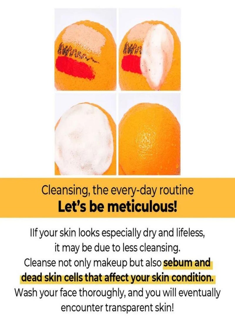 Numbuzin No.2 Deep Clean Fresh Cream Cleanser - Rich Foam Face Wash with Natural Cleansing Ingredients for Thoroughly Clean and Refreshing Skin,Korean Skincare,120ml