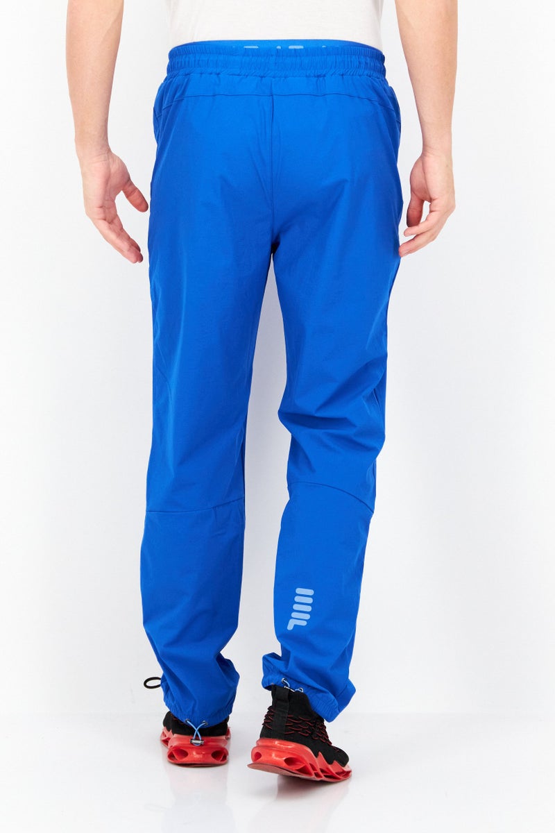 Men Sportswear Fit Brand Logo Training Track Pant, Blue