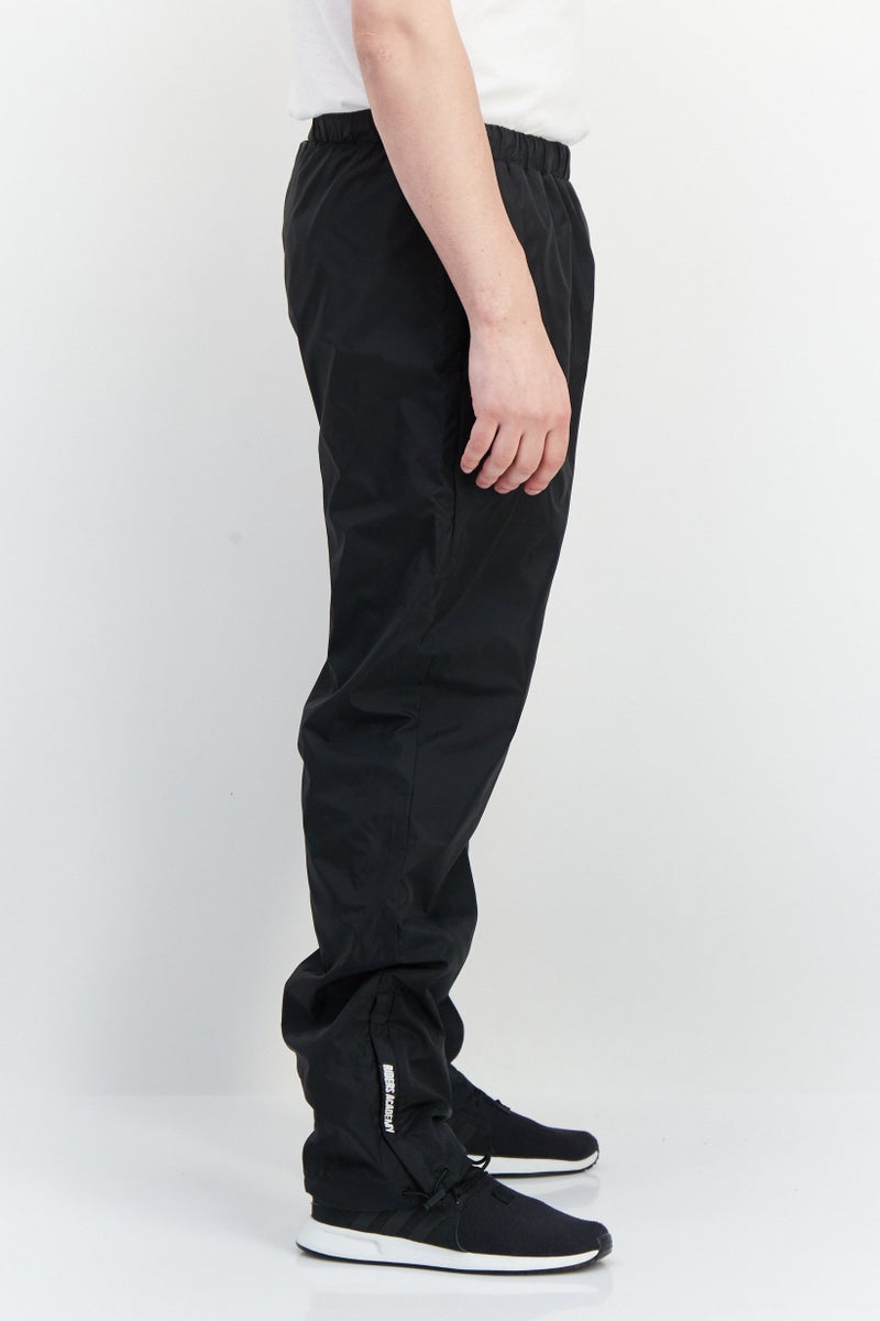 Men Sportswear Fit Training Wide Jogger Pants, Black