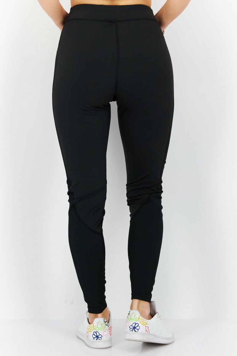 Women Sportswear Fit Brand logo Leggings, Black