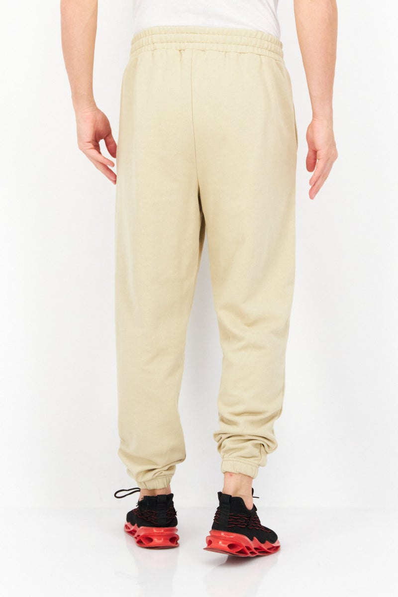 Men Relaxed Fit Badra Drawstring Outdoor Sweatpants, Khaki