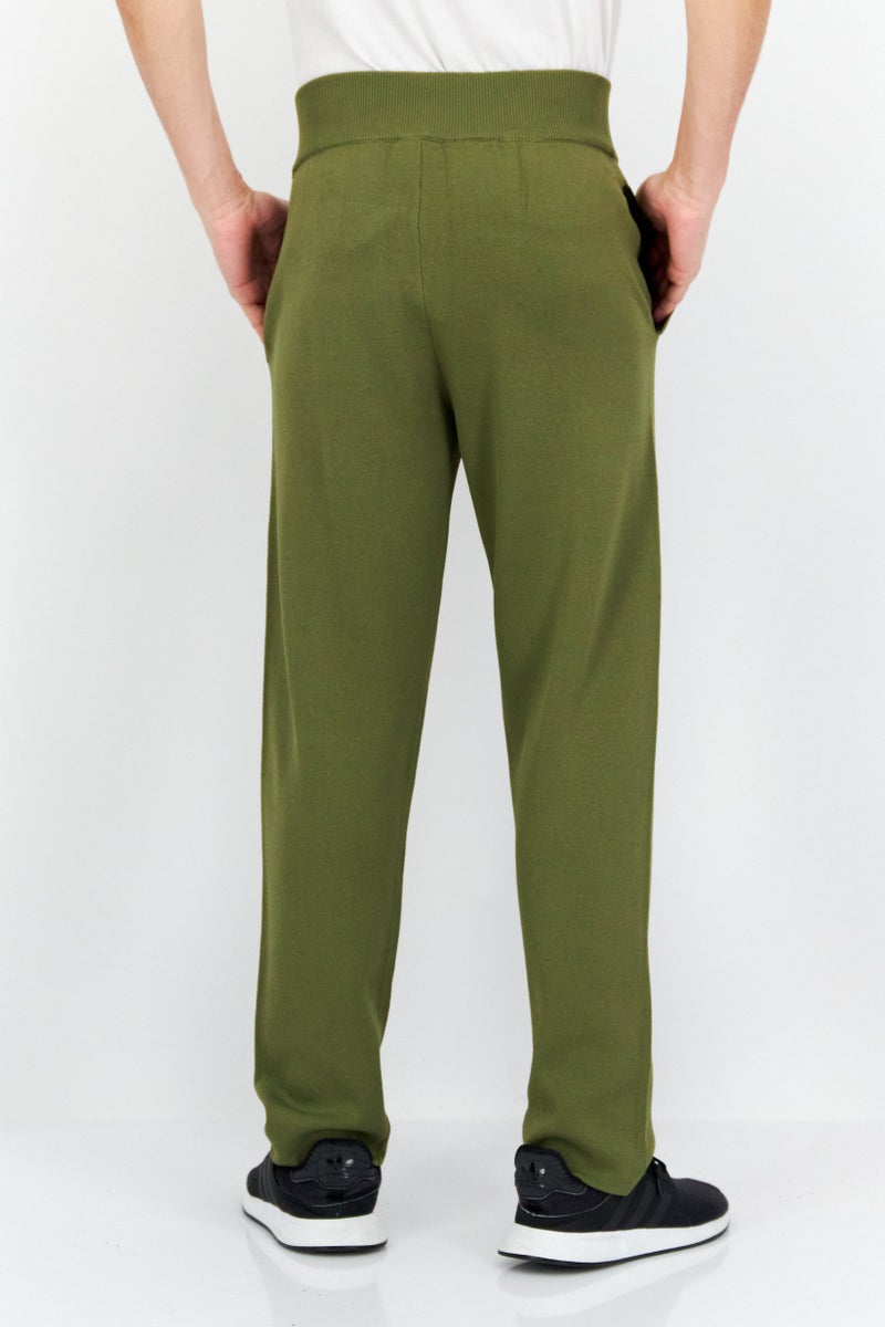 Men Sportswear Fit Teramo Knitted Sweatpants, Olive