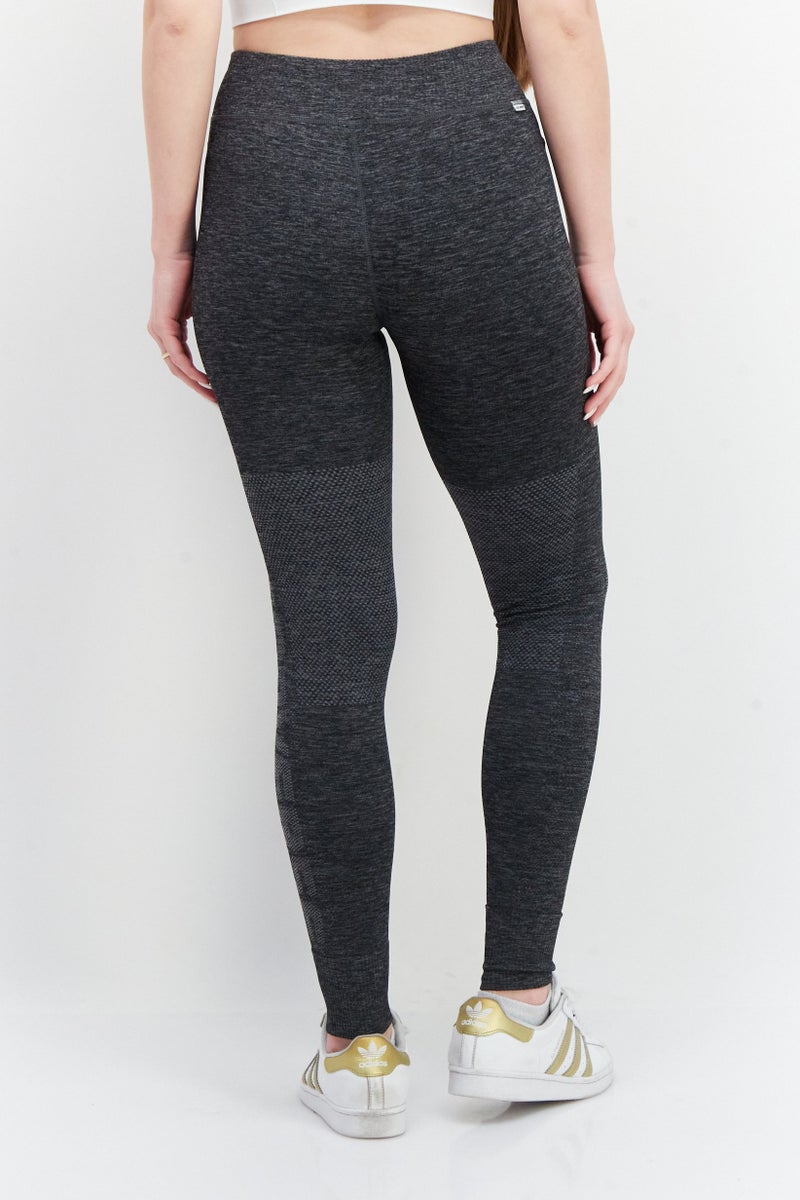 Women Sportswear Fit Training Leggings, Grey Combo