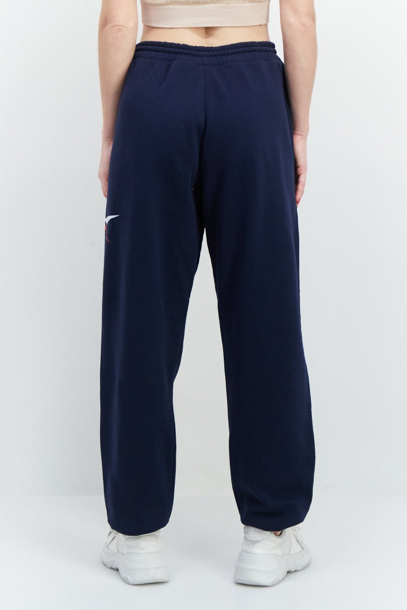 Women Sportswear Fit Plain Training Jogger Pants, Navy