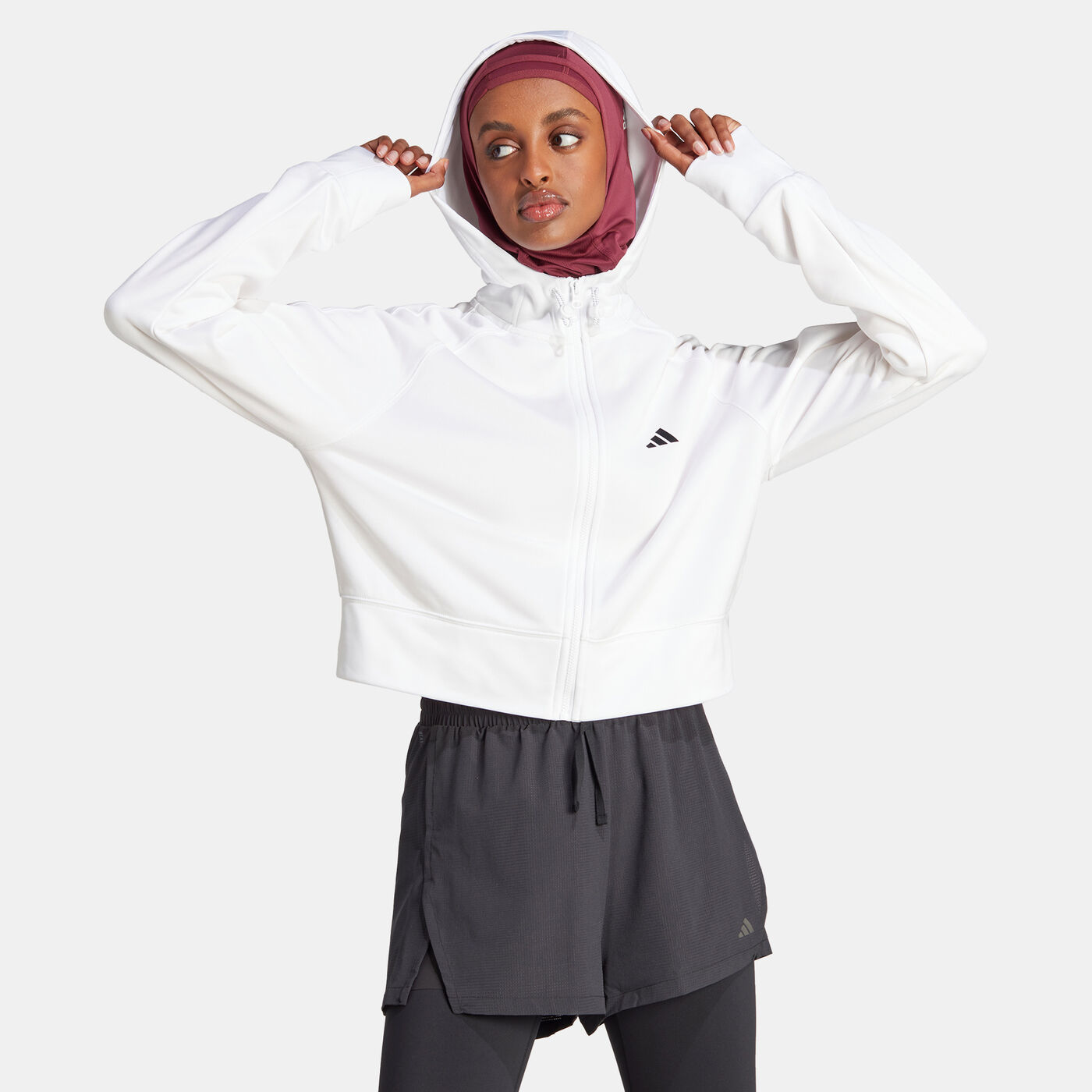 Women's Game and Go Fleece Full-Zip Training Hoodie