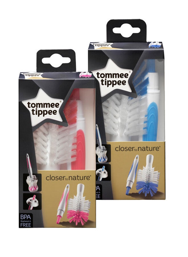 Closer To Nature Bottle And Teat Cleaning Brush (Assorted)