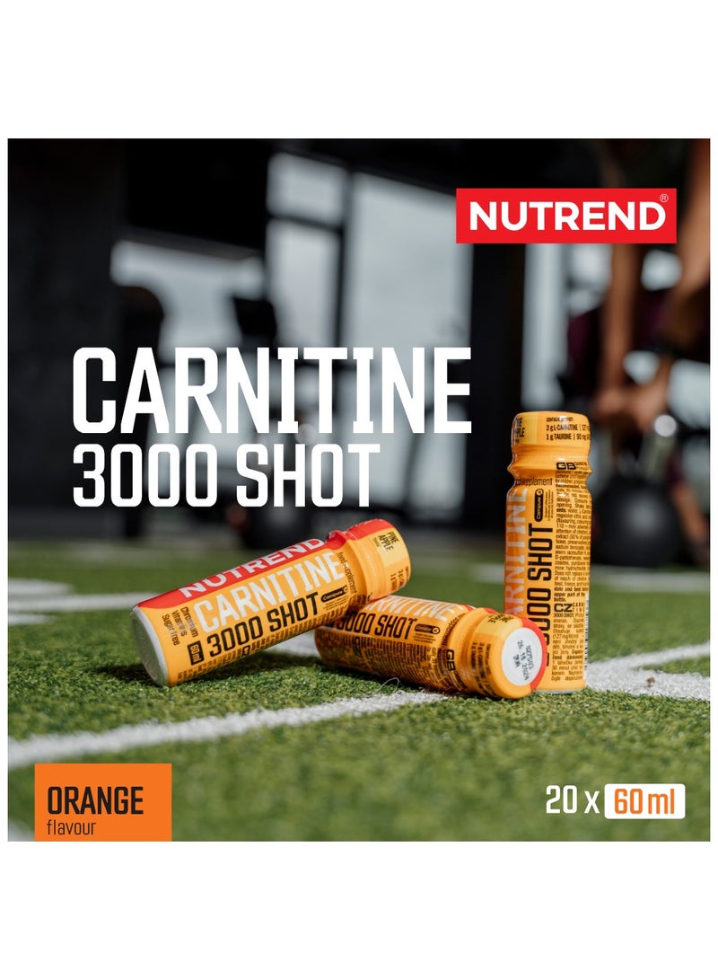 Carnitine 3000 Shot 60 ml x 20 Pcs Pine Apple
