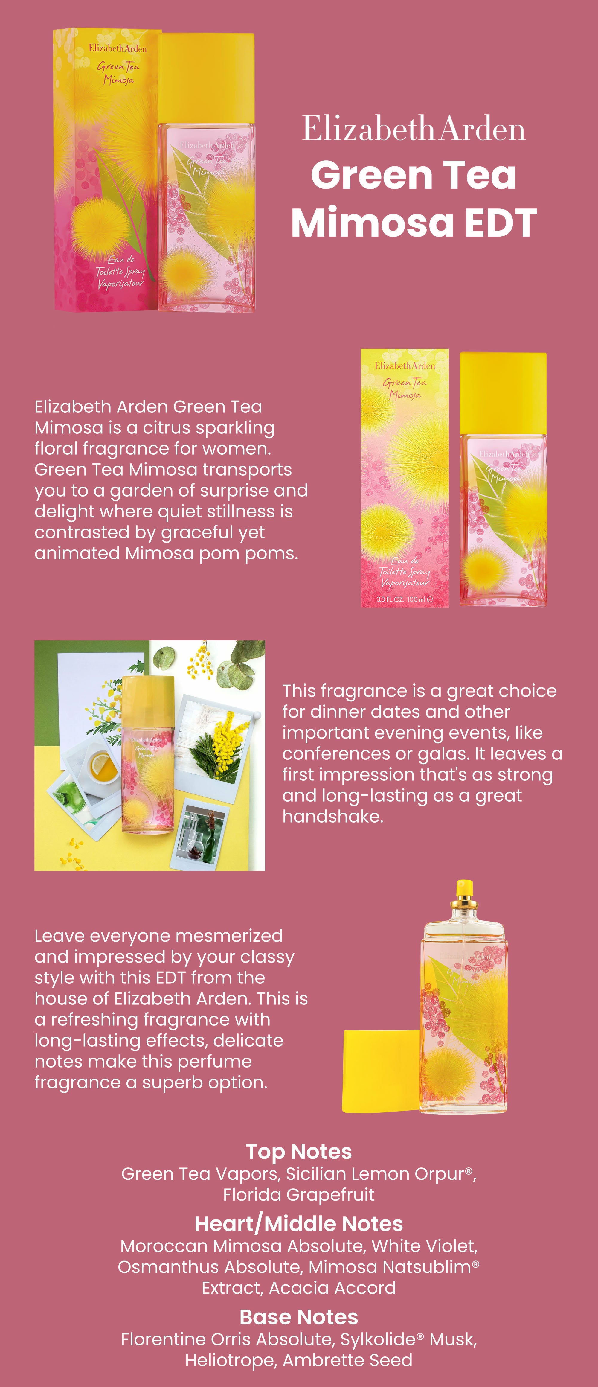 Green Tea Mimosa EDT 100ml