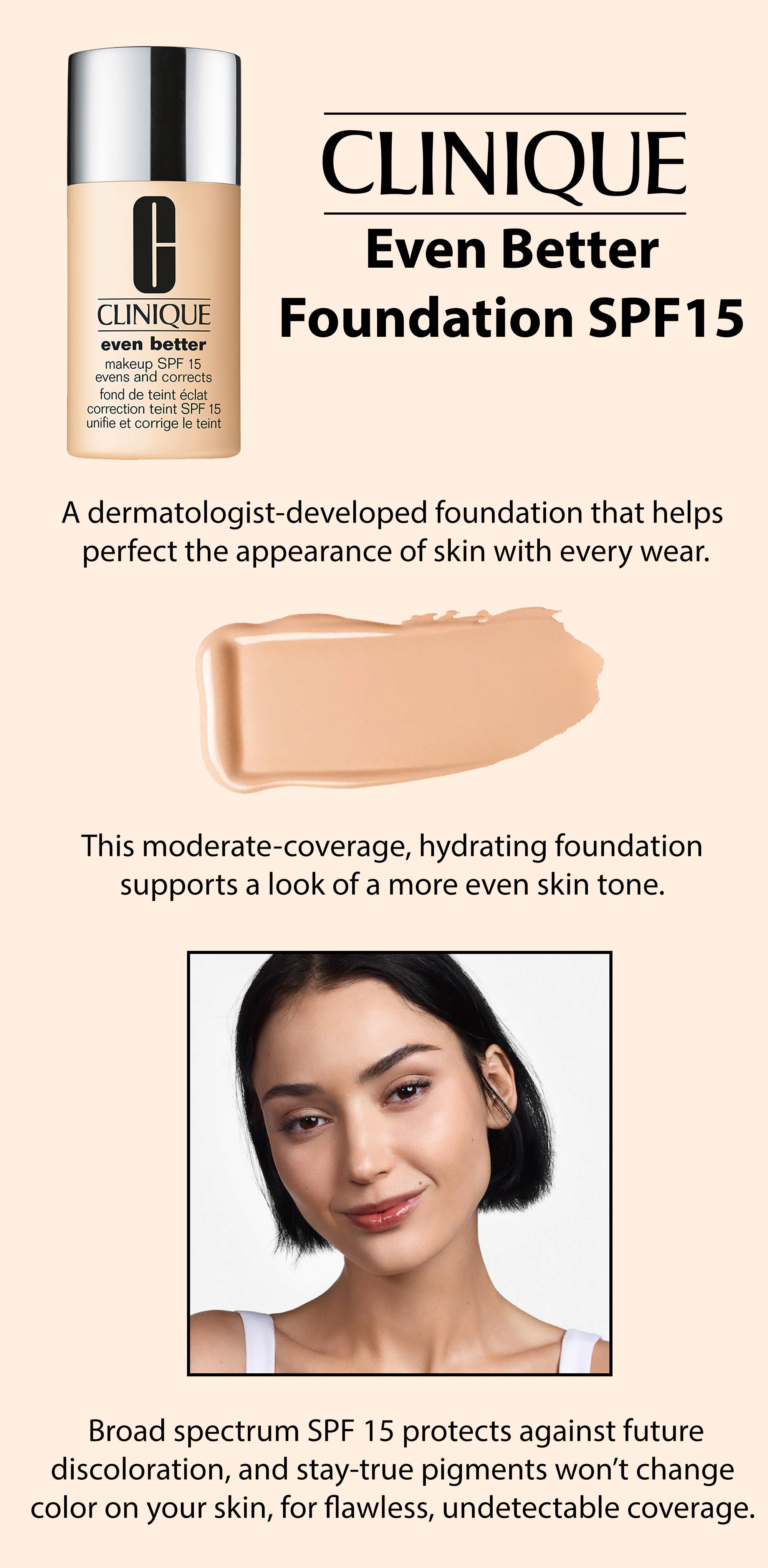 Even Better Foundation SPF15 CN 20 Fair