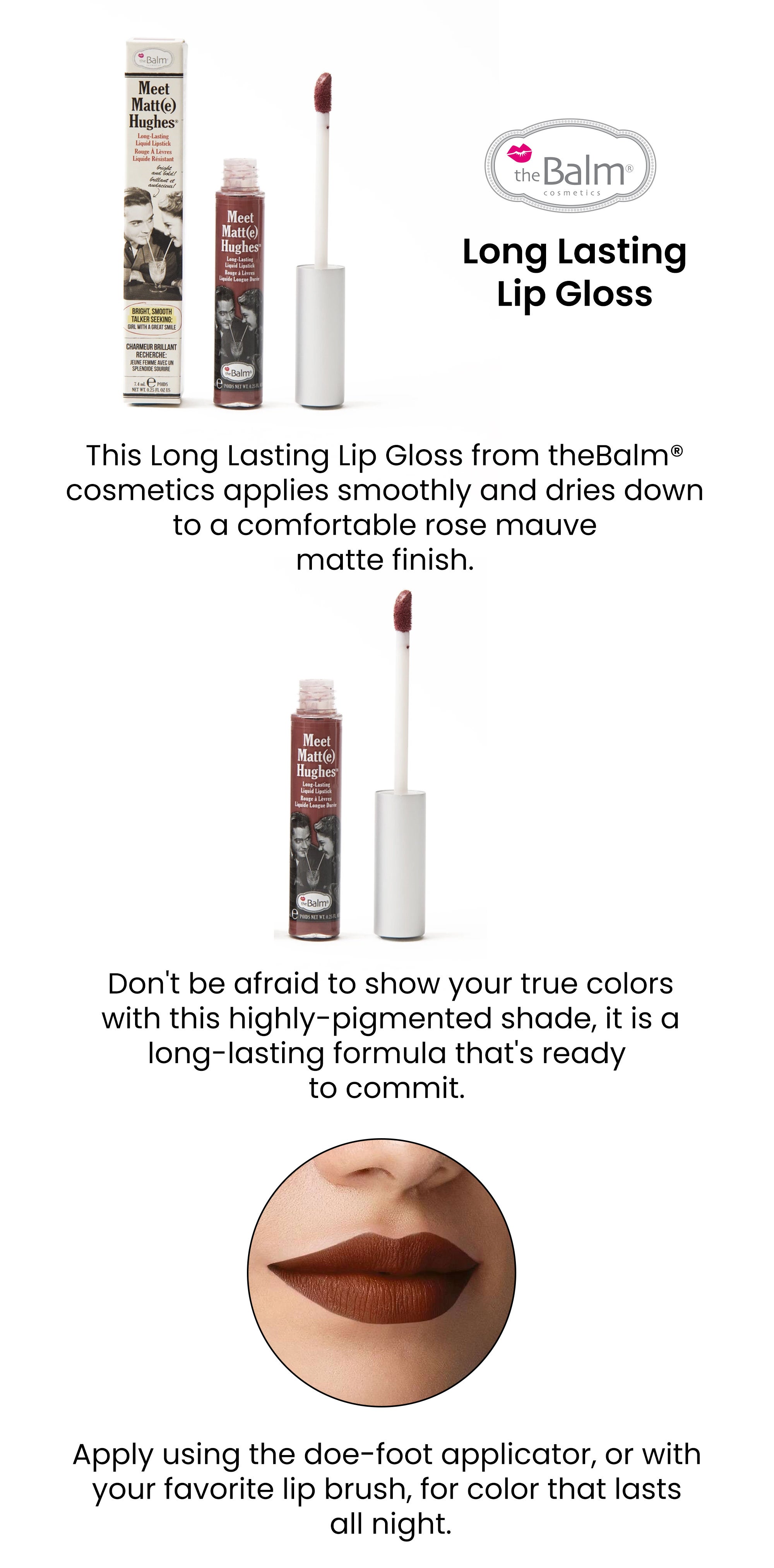 Long Lasting Lip Gloss Brown