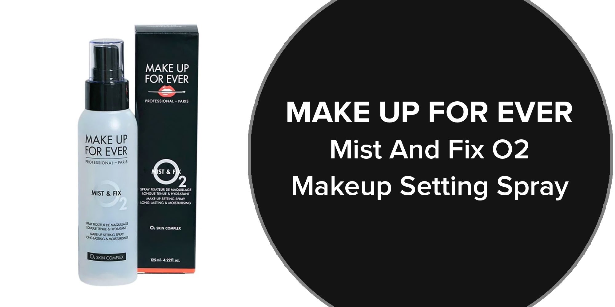 Mist And Fix O2 Makeup Setting Spray White
