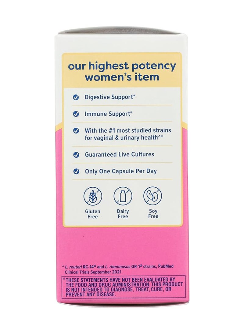 Renew Life Women'S Wellness Probiotic Supplement 30 Vegetarian Capsules