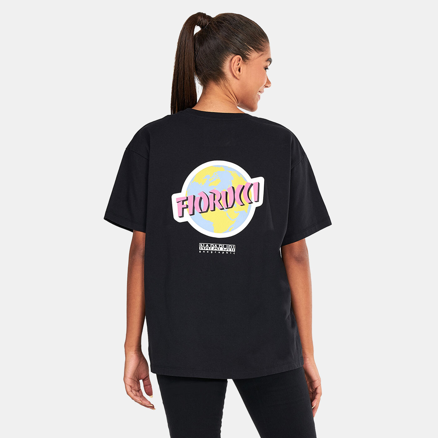 Women's x Fiorucci Globe Logo Print T-Shirt