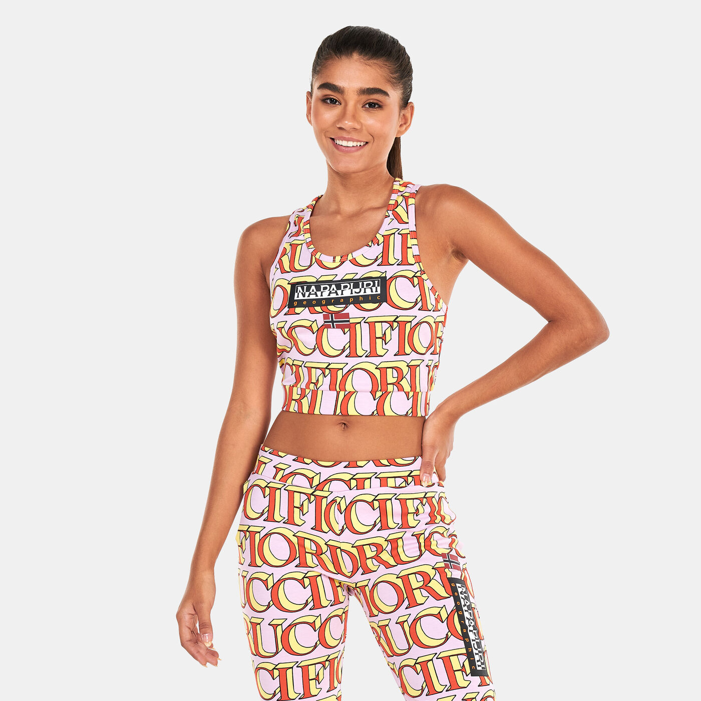 Women's x Fiorucci Allover Print Crop Top