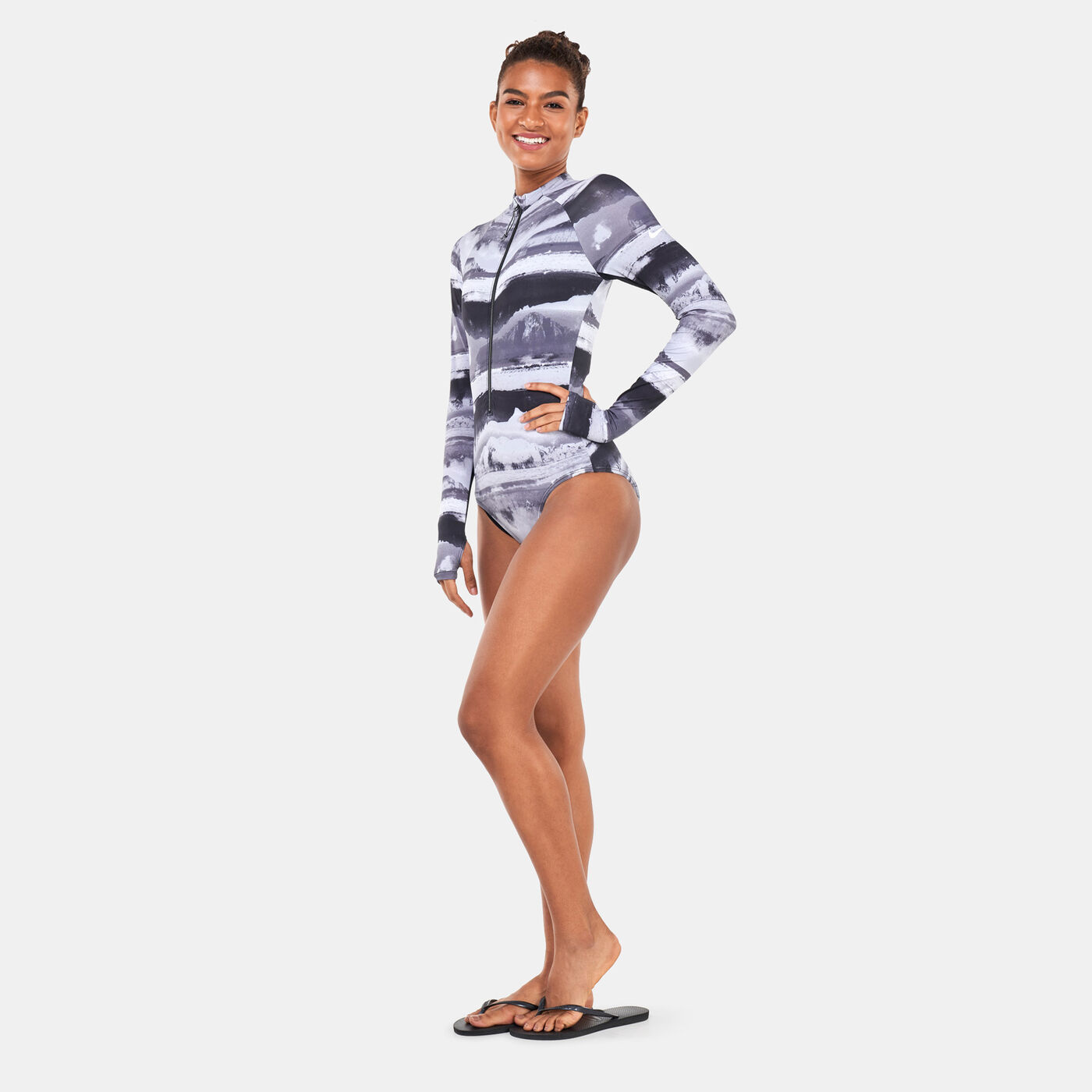 Women's Swim Adventure Long Sleeve One-Piece Swimsuit