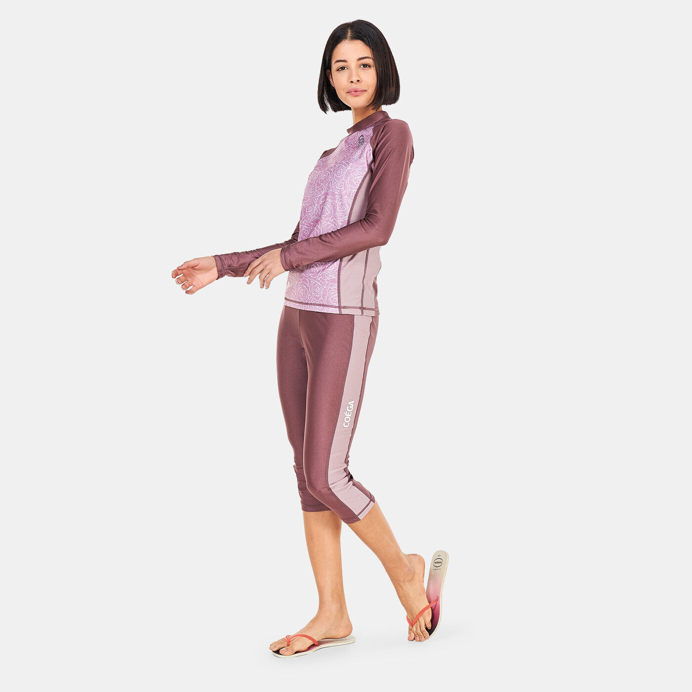 Women's 3/4th Swimming Leggings