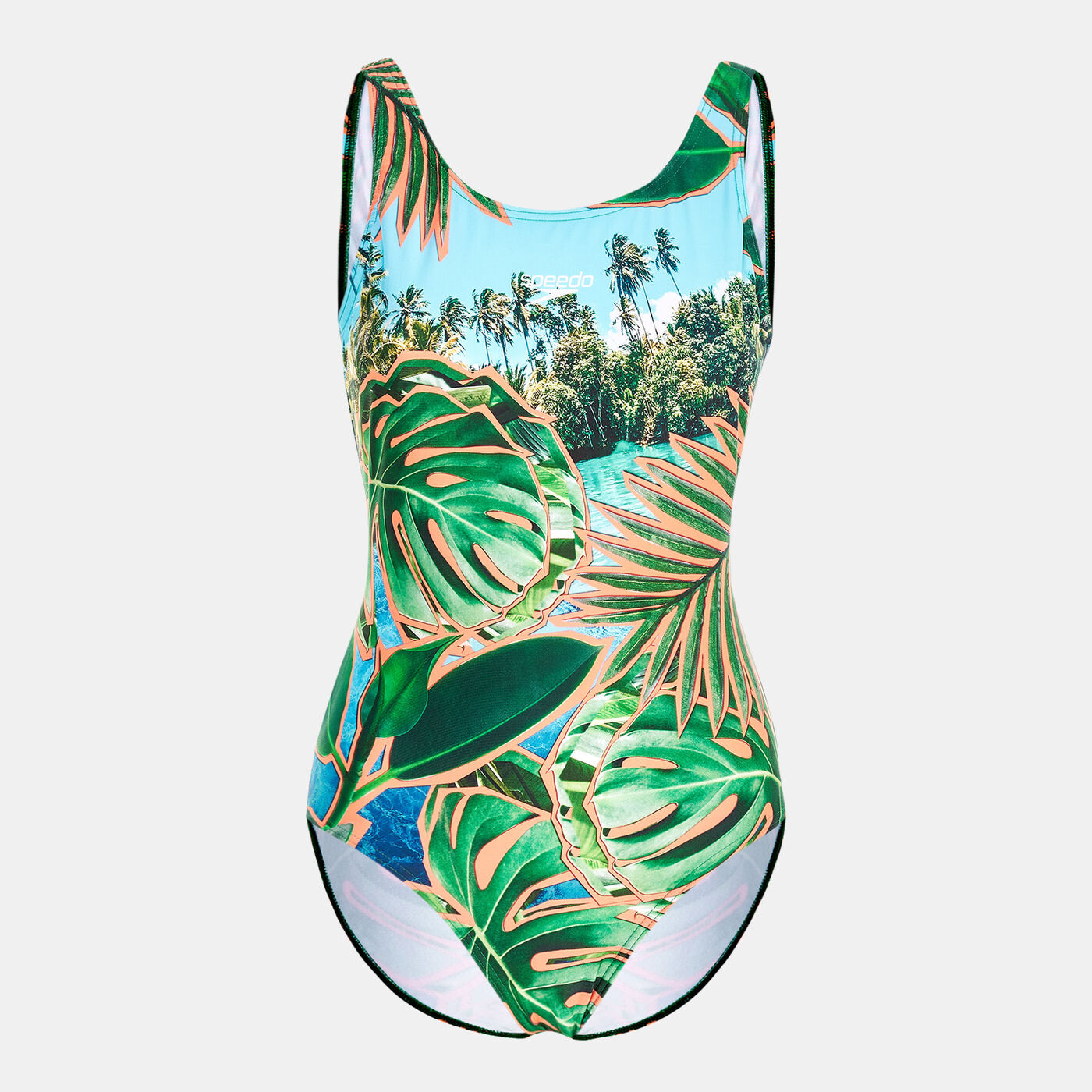 Women's Digital Placement One-Piece Swimsuit