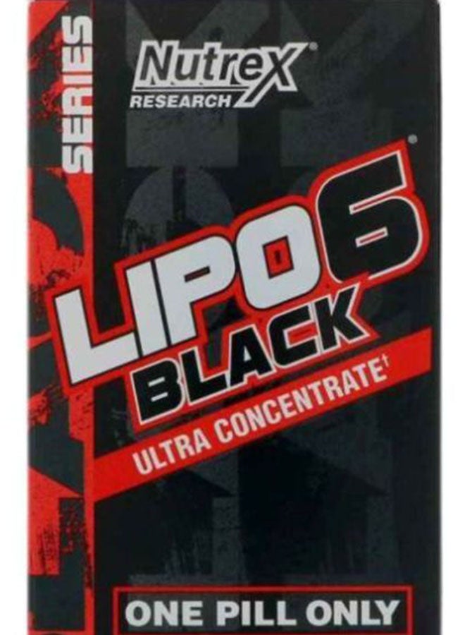 Lipo-6 Black Ultra Concentrate Dietary Supplement 60 Capsules