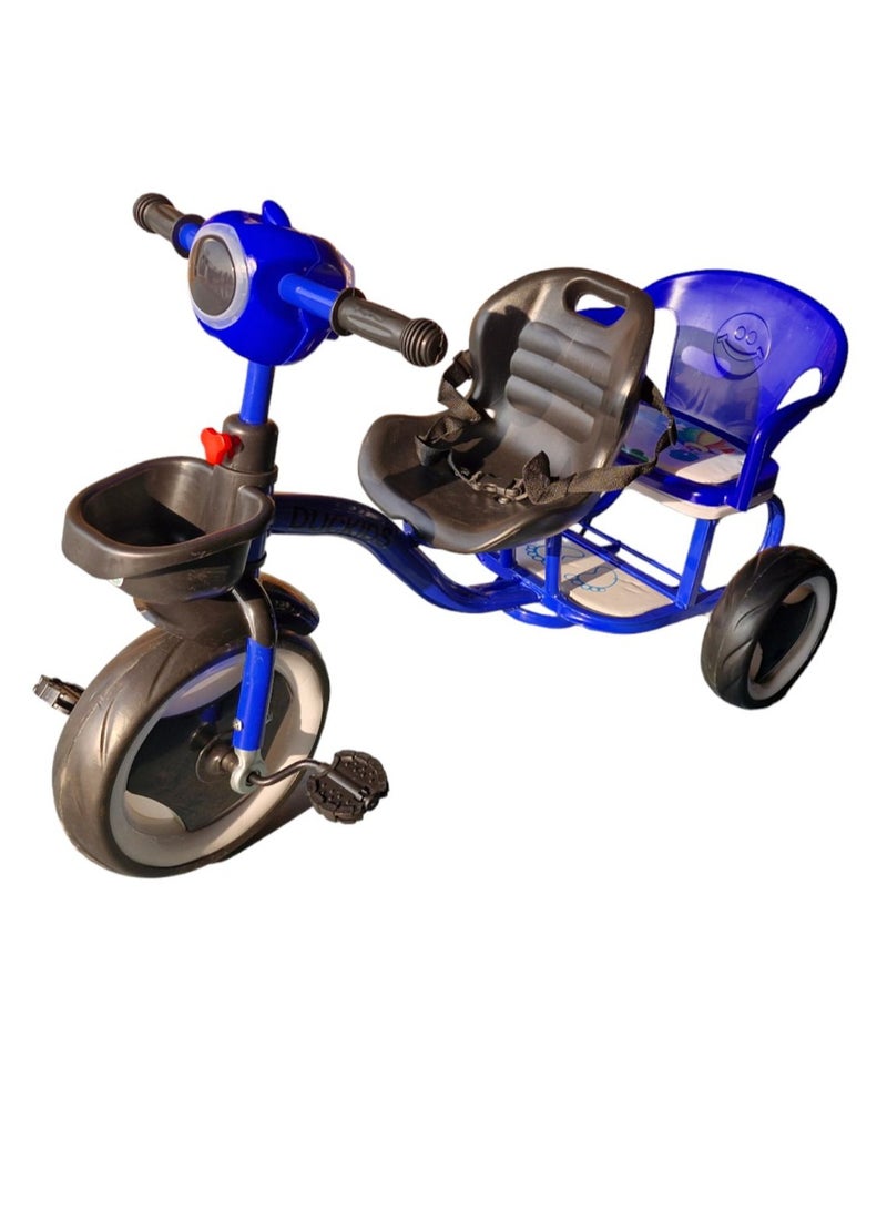 Duckids Tricycle LB 775 2 Seater Tricycle for Kids