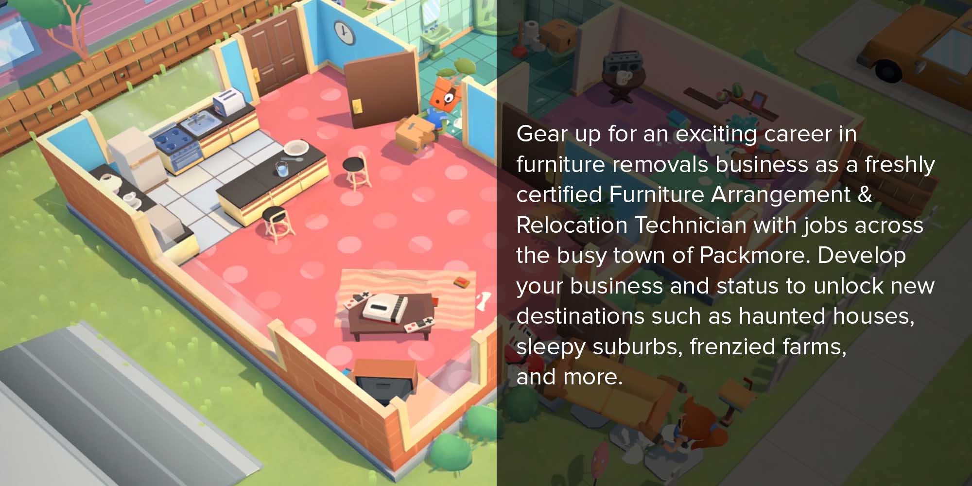 Moving Out (Intl Version) - Puzzle - PlayStation 4 (PS4)