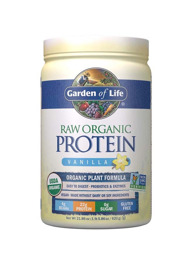 Raw Organic Protein Vanilla Powder