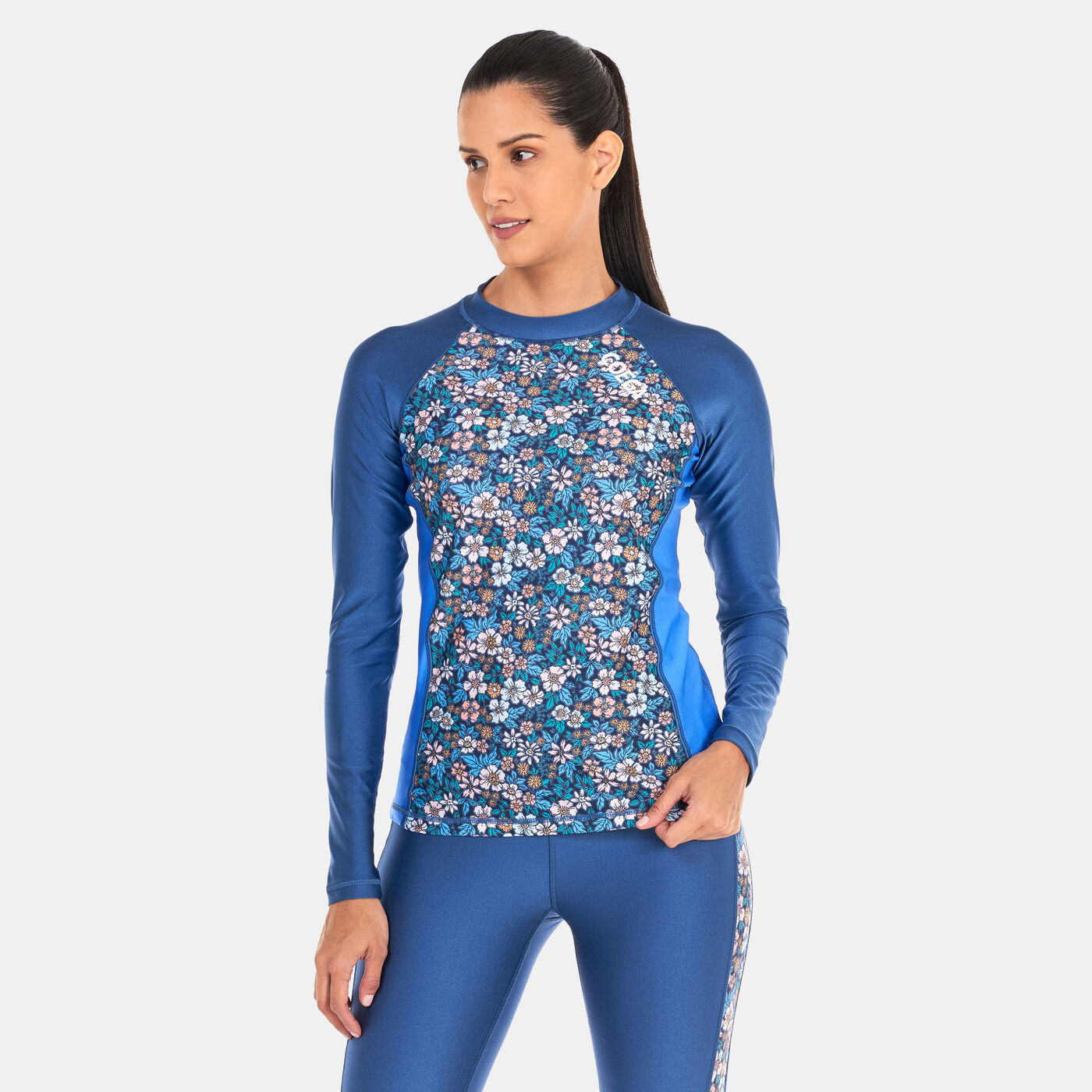 Women's Printed Long Sleeve Rashguard