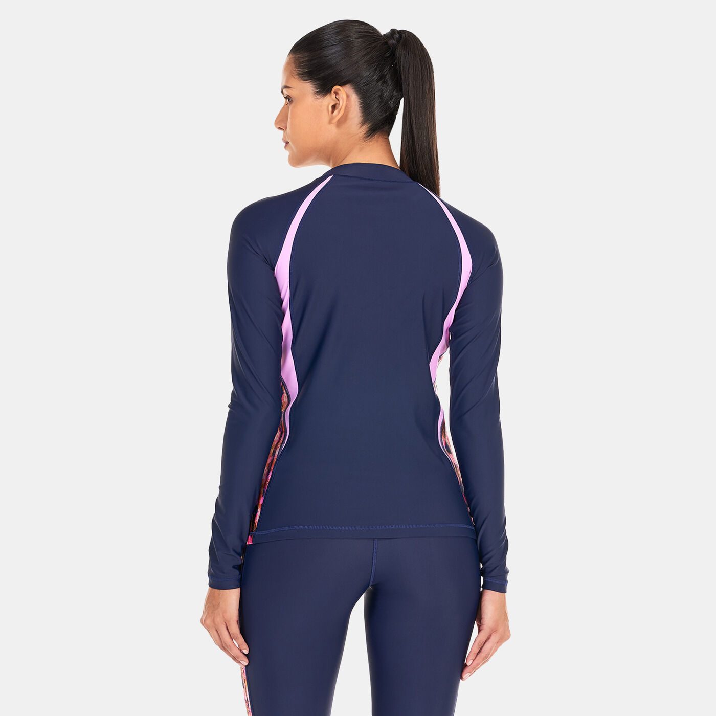 Women's Printed Long Sleeve Rashguard