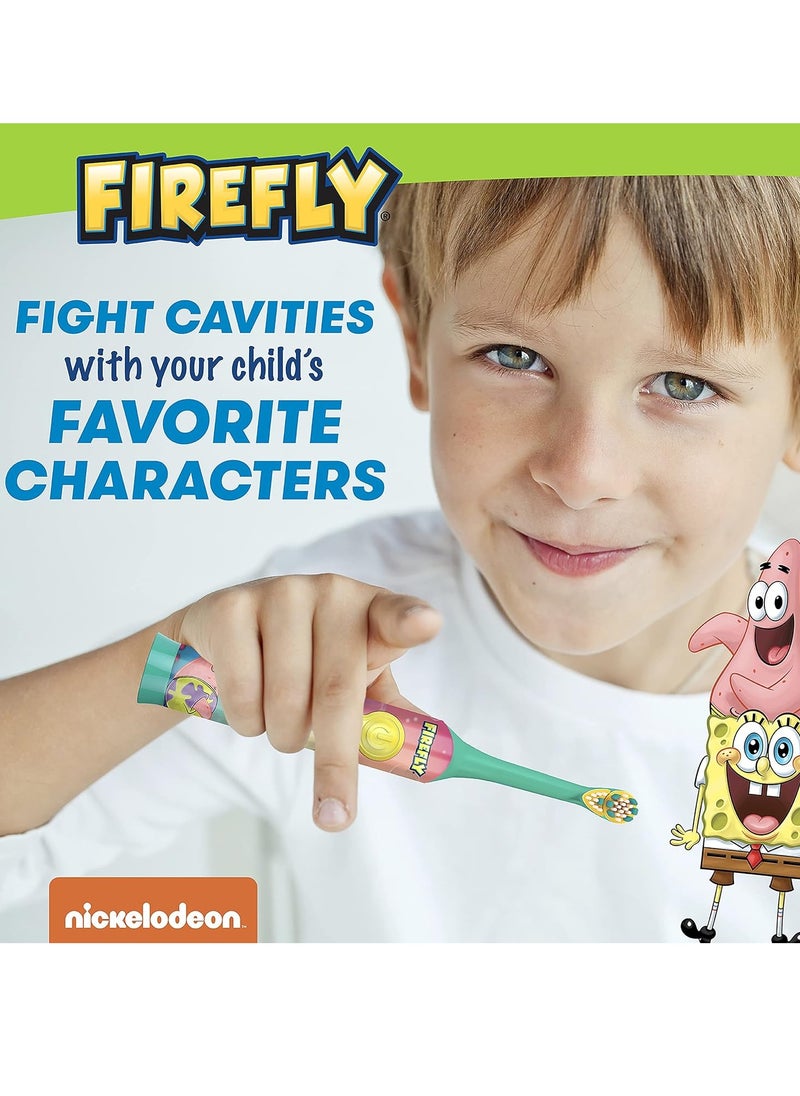 Firefly Clean N' Protect Spongebob Power Toothbrush, 1 Count(Pack of 1)