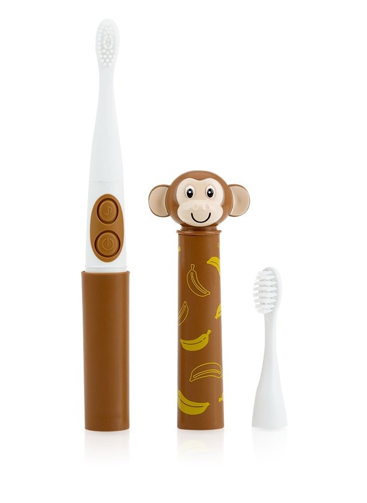 Nuby Electric Toothbrush with Animal Character, Monkey