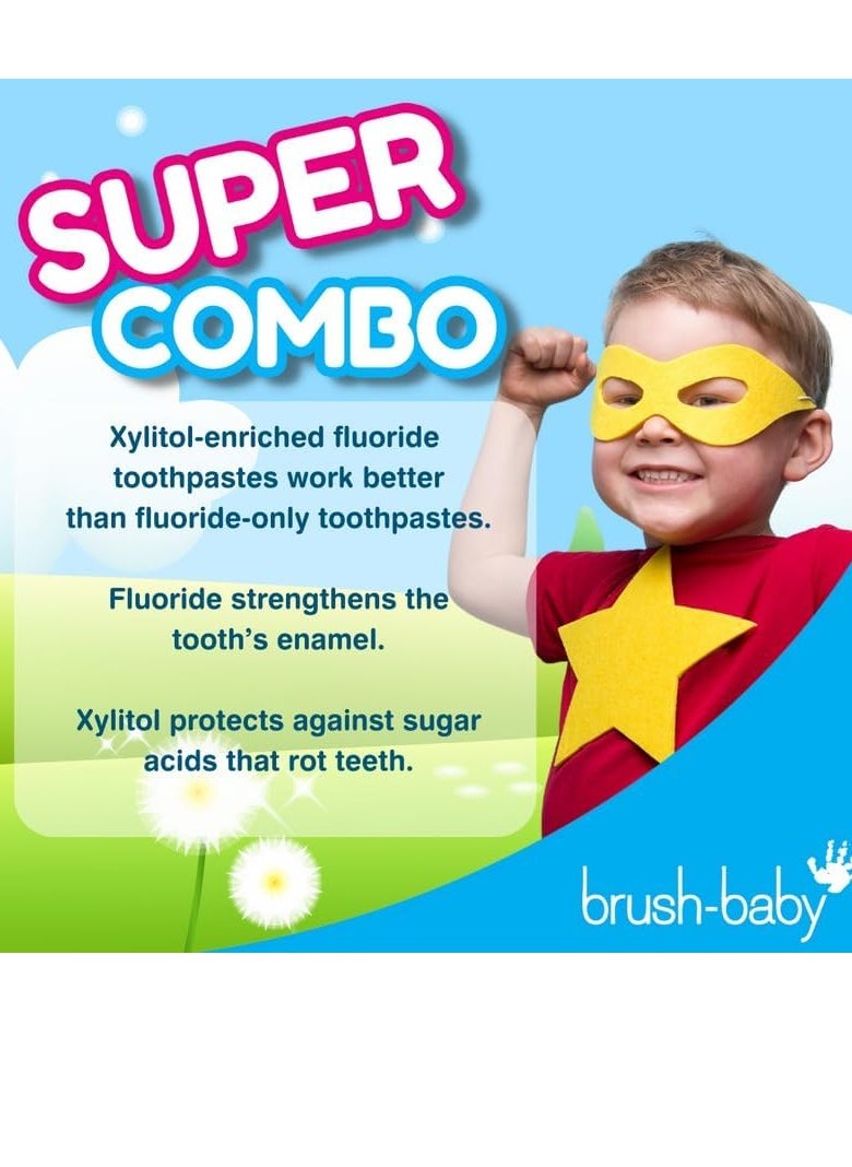 Brush-Baby Applemint dentition dentifrice