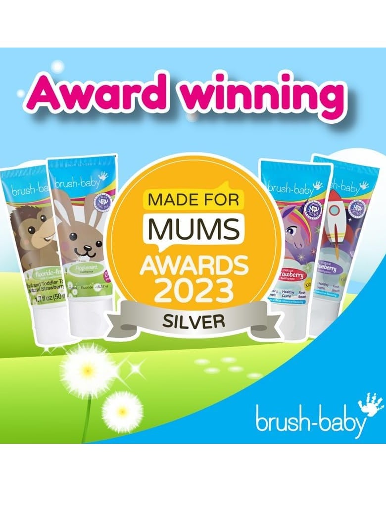 Brush-Baby Applemint dentition dentifrice