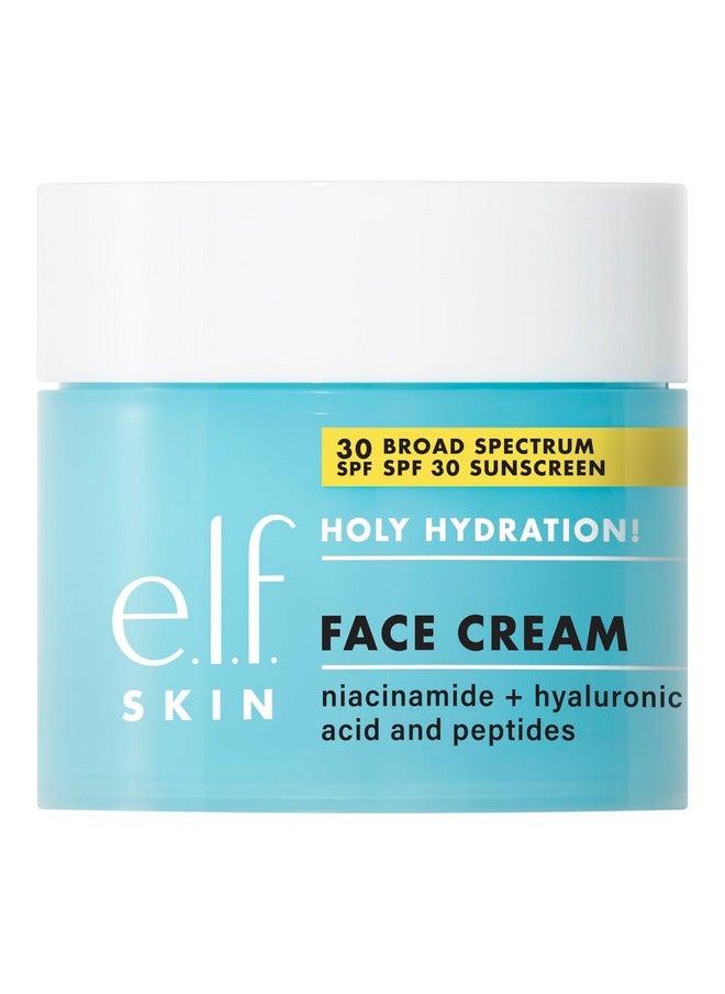 Holy Hydration! Face Cream, Broad Spectrum Spf 30 Sunscreen, Moisturizes & Softens Skin, Quick-Absorbing & Ultra-Hydrating, 1.7 Oz