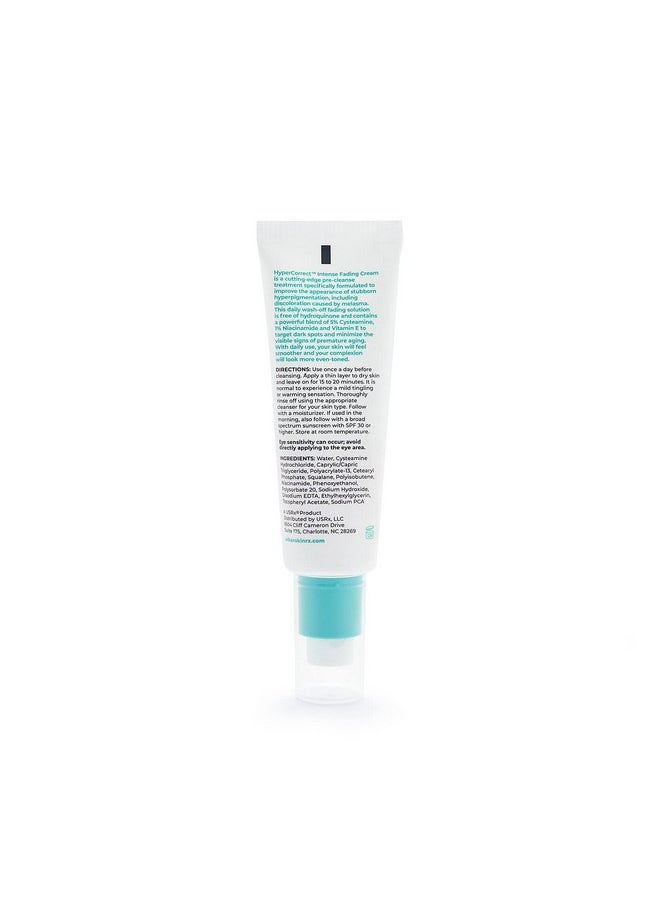 Hypercorrect Fading Cream | 5% Cysteamine & 1% Niacinamide | For Scars & Uneven Skin Tone, 1.7 Fl Oz