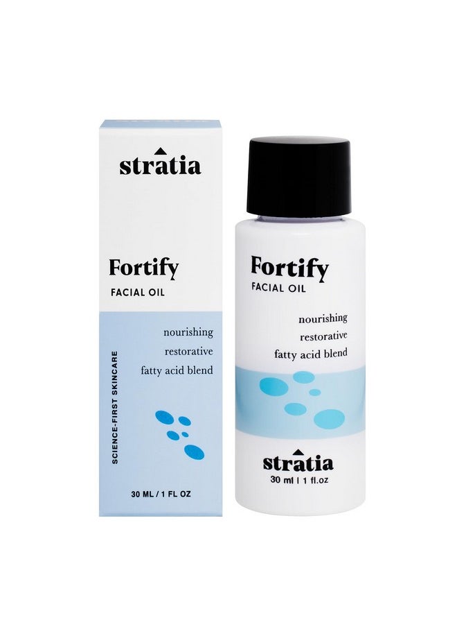 Fortify | Restorative Facial Oil With Blend Of Omega Fatty Acids | Nourishing & Non-Greasy | For Dry, Combo, Sensitive Skin | 1 Fl Oz