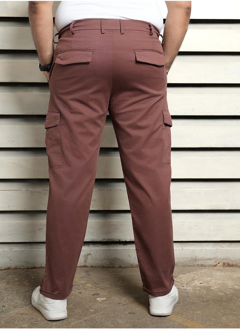 Men Brown Trousers