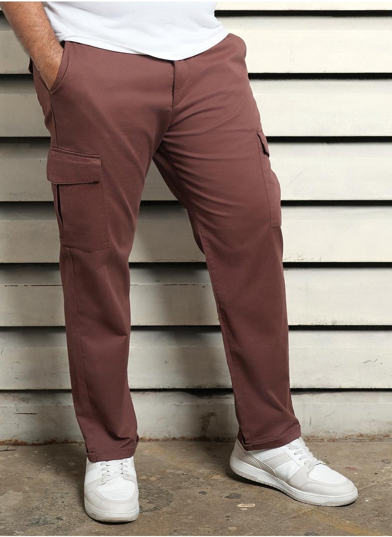 Men Brown Trousers