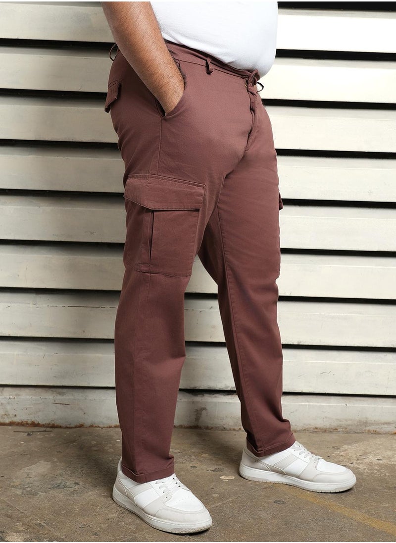 Men Brown Trousers