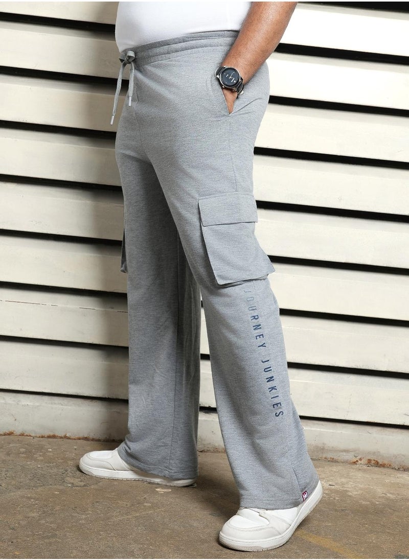 Men Grey Trousers