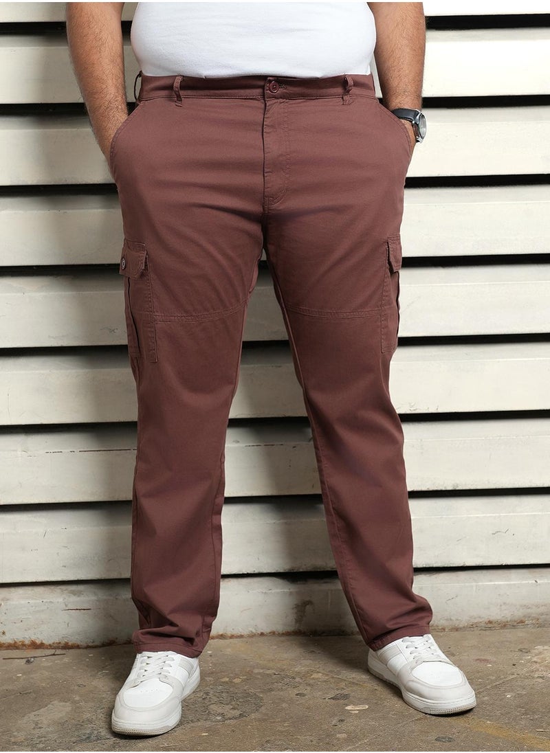 Men Brown Trousers