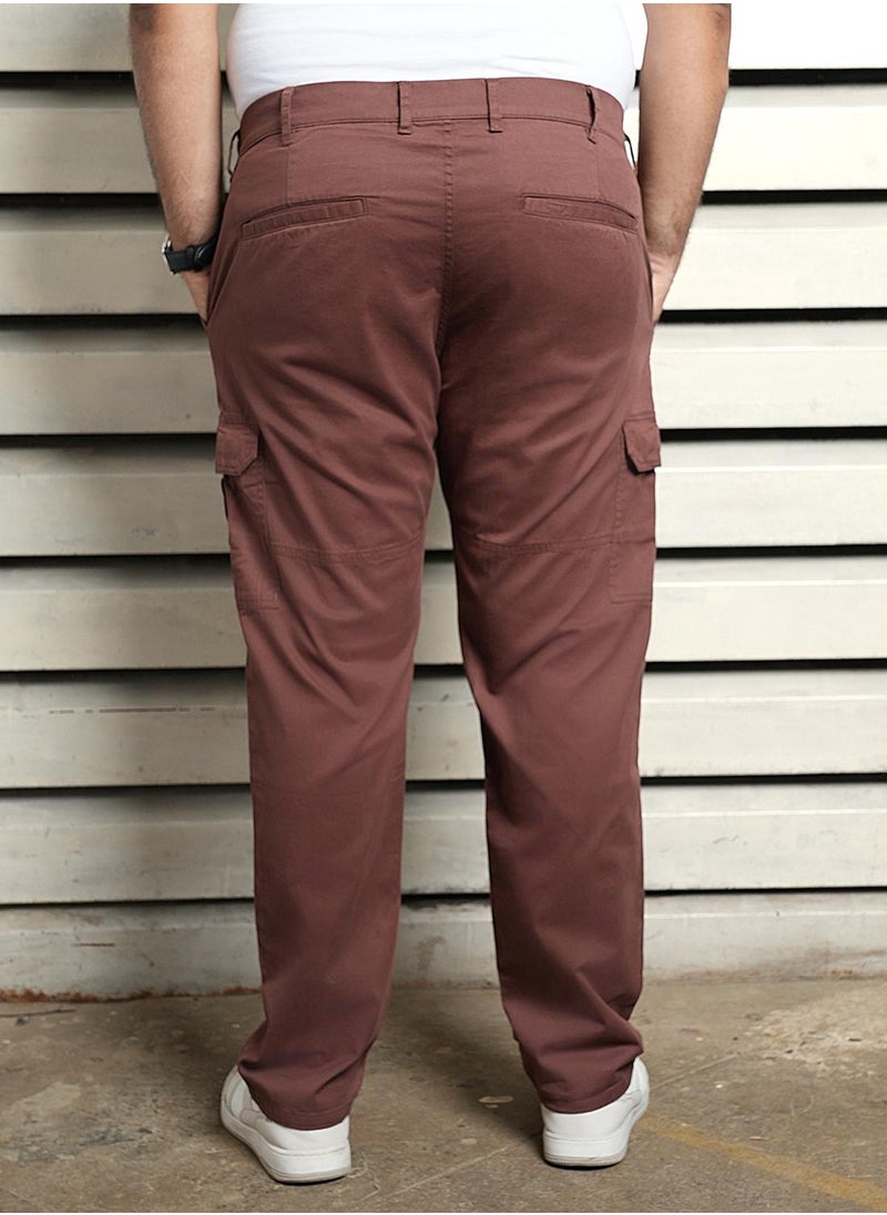 Men Brown Trousers