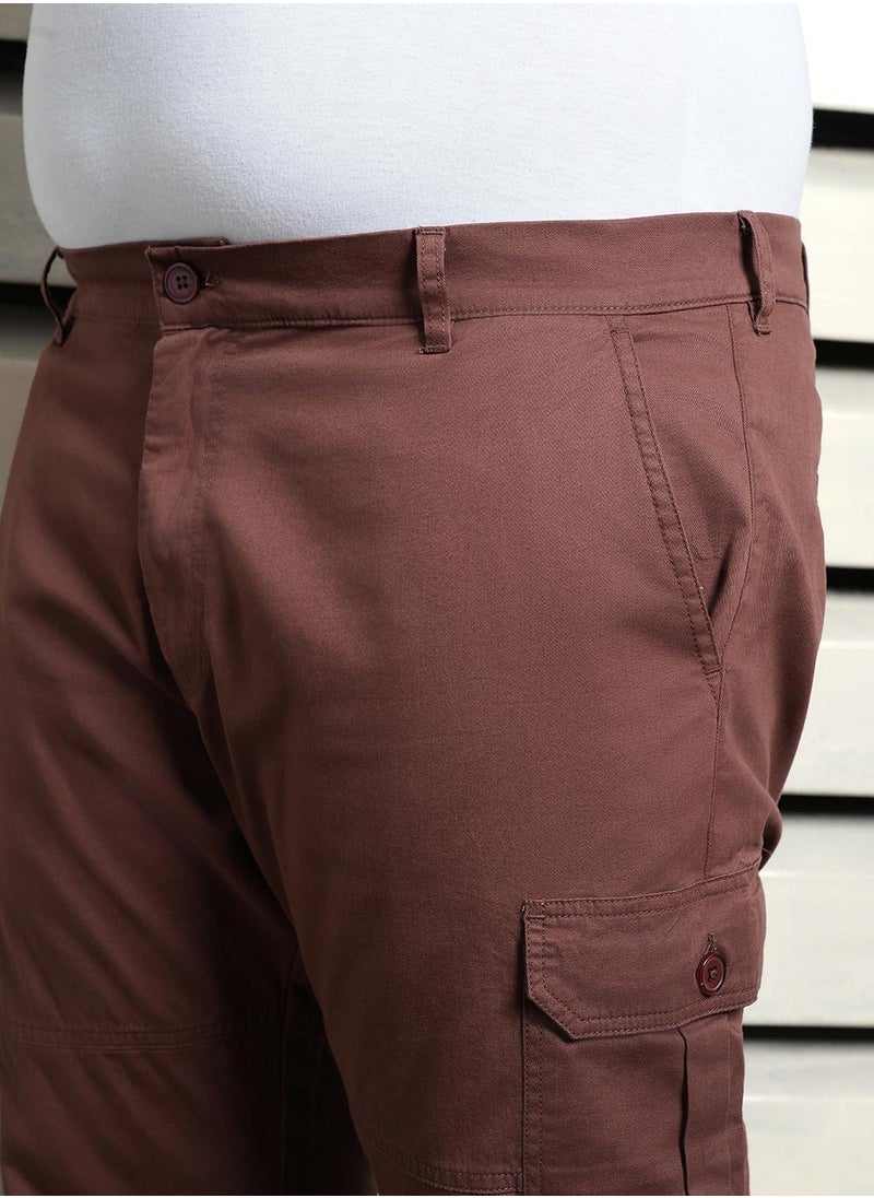 Men Brown Trousers