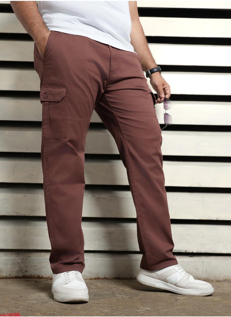 Men Brown Trousers