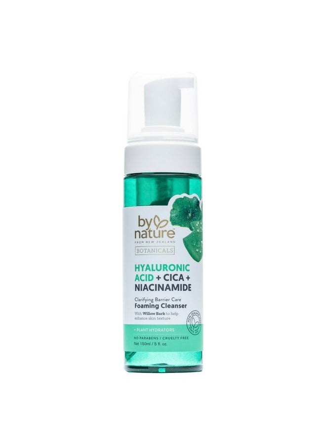 Foaming Cleanser With Hyaluronic Acid + Cica - Hydrating Face Cleanser For Bright And Fresh Skin - Skincare From New Zealand - 5 Fl.Oz