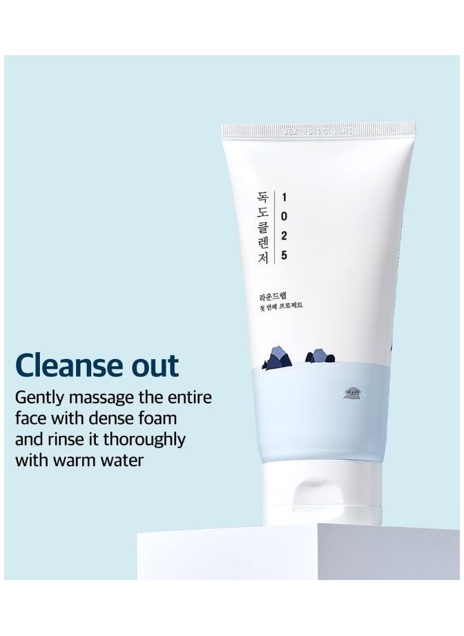 The Perfect Gentle Routine Duo - Round Lab 1025 Dokdo Cleanser 150ml And Round Lab 1025 Dokdo Toner 200ml